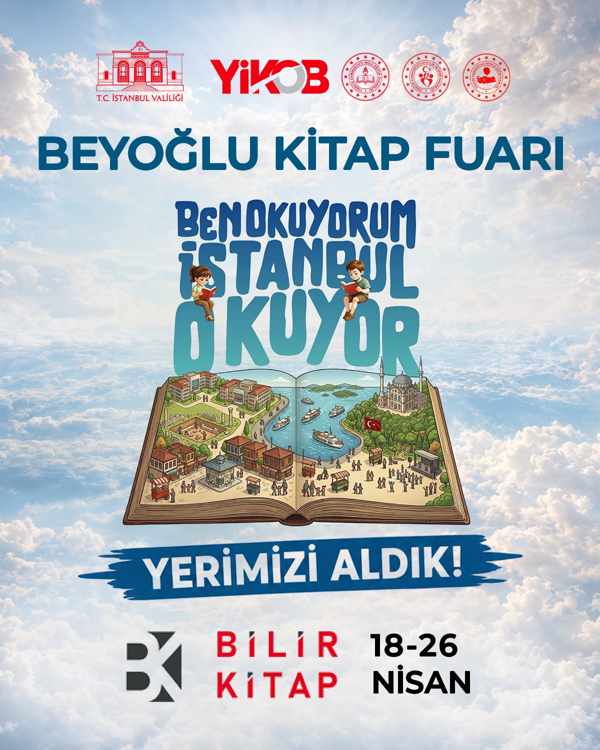 Beyoğlu 2026 Kitap Fuarı 18-26 Nisan